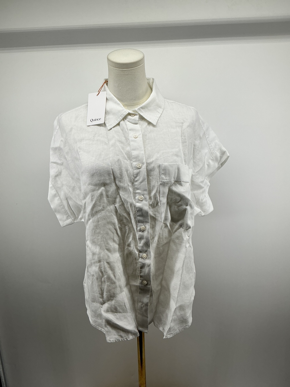 100% European Linen Camp Shirt